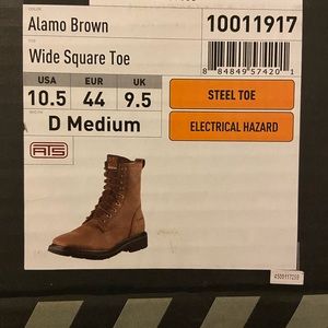 Ariat Cascade 8 Inch Steel Toe Boots